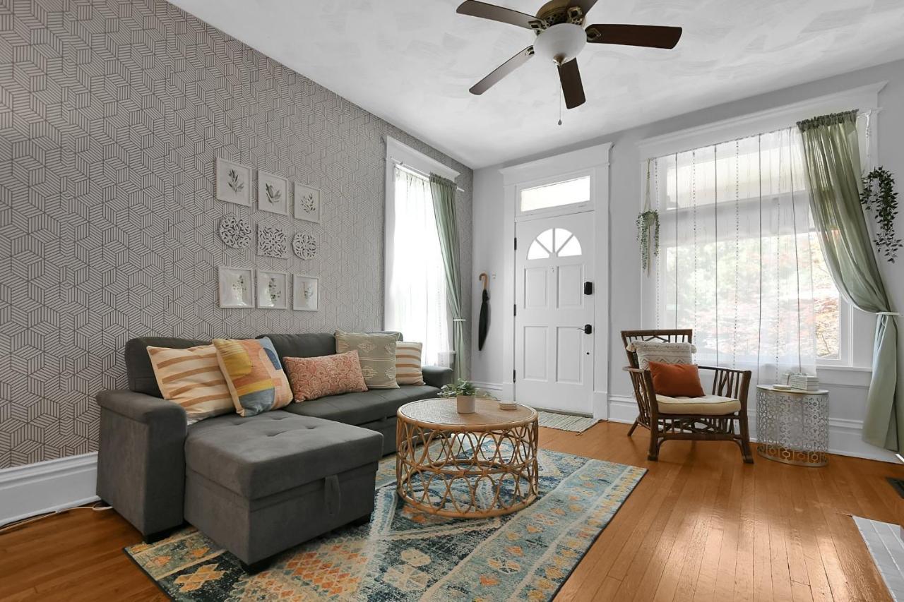 Modern Boho Stylish 1Br Near Dt On Historic Street Apartment Columbus Exterior photo